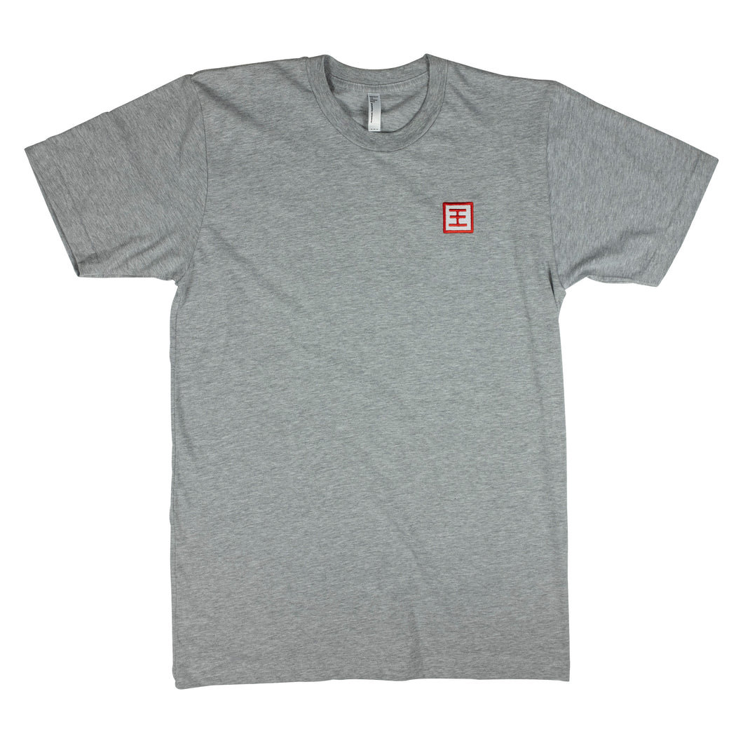 Chinese American Apparel Tee (A-L) - GREY