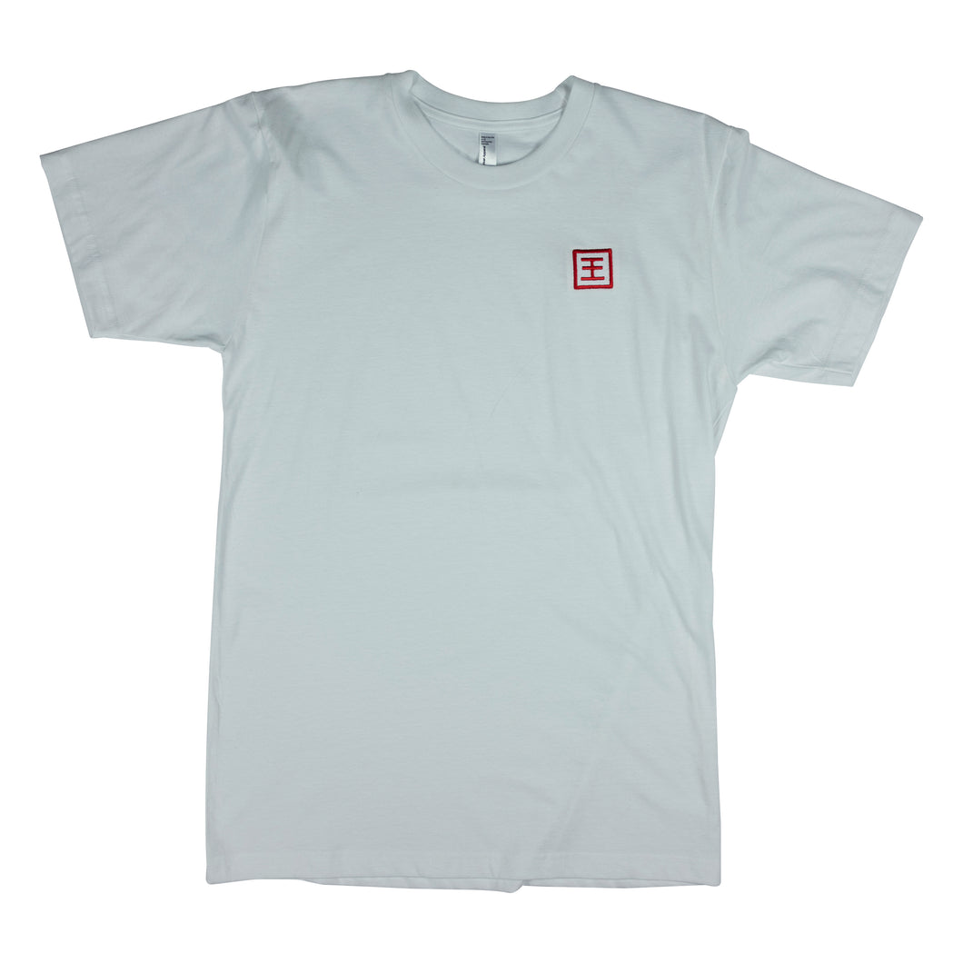 Chinese American Apparel Tee (A-L) - WHITE